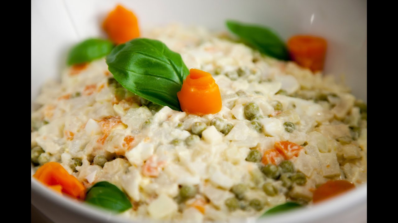 Veggie Salad – Salatka Jarzynowa – Ania’s Polish Food Recipe #16