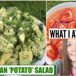 WHAT I ATE TODAY [VEGAN] + RAW VEGAN 'POTATO' SALAD RECIPE (#APRILEATS DAY 13)