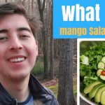 What I Eat in a Day ~ Raw Vegan ~ Mango Cilantro Salad Recipe