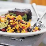 Roasted Corn, Black Bean, And Mango Salad