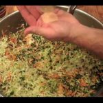 COLE SLAW Cabbage Salad Recipe - Sugar Gluten free - Carrot Onion Kale cook out tutorial vegan