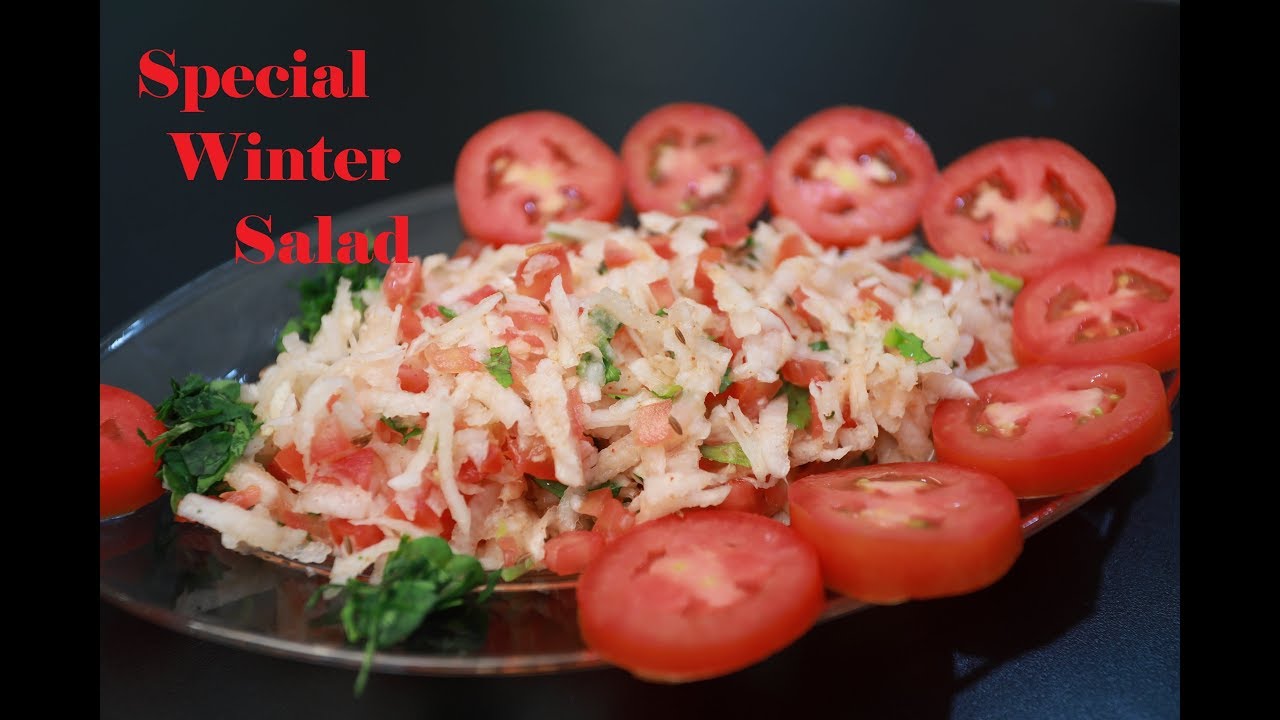 Delicious and Healthy Mooli Tamatar Kachumer | 2-Minute Instant Special Salad for Winters |