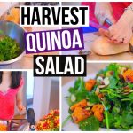 HARVEST QUINOA SALAD! Vegetarian & Gluten Free!