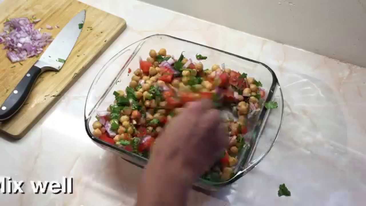Healthy Chickpea Salad Recipe
