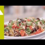 Roasted Aubergine and Tahini Warm Salad | Waitrose