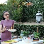 Roasted Okra Avocado Warm Salad Recipe - Heghineh Cooking Show