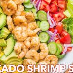 Salads: Avocado Shrimp Salad Recipe + Simple Cilantro Lemon Dressing