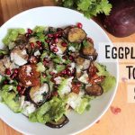 VEGAN SALAD l VEGAN EGGPLANT & TOMATO SALAD l GO VEGAN LIFE