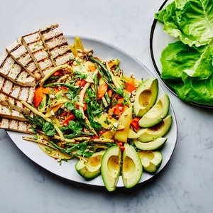Grilled Thai Green Bean Salad