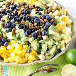 Heart Healthy Avocado Mango Salad with Lime Poppy Seed Vinaigrette recipes