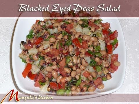Black Eyed Pea Salad Recipe by Manjula