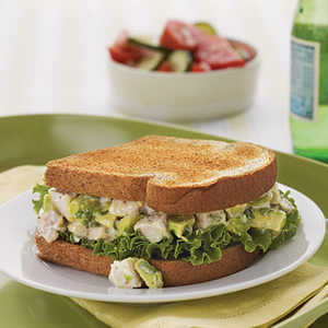 Avocado Chicken Salad Sandwiches