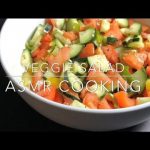ASMR Cooking Veggie Salad - All Sound