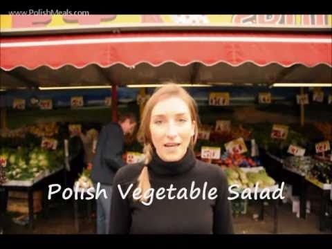 Polish Food – Root Vegetable Salad Recipe – Polish Cuisine