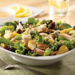 Gorgonzola and Pear Salad with Honey Dijon Dressing