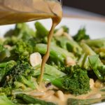Broccoli Salad with Orange Tahini Dressing - Vegan Recipe!