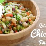 Quick and Easy Chickpea Salad (Vegan)