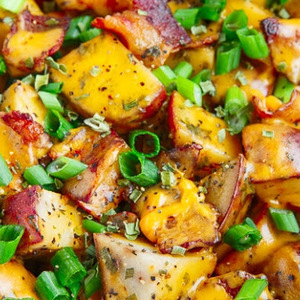 Cheesy Slow Cooker Bacon Ranch Potatoes recipes