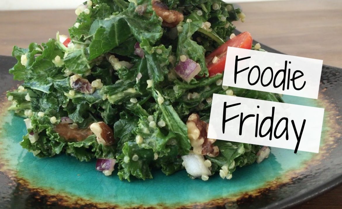 Easy Quinoa + Kale Salad Recipe