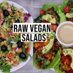 2 DELICIOUS RAW VEGAN SALAD RECIPES! Raw vegan easy recipes for lunch & dinner