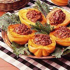 Beef-Stuffed Squash