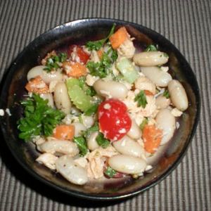 Salmon Bean Salad