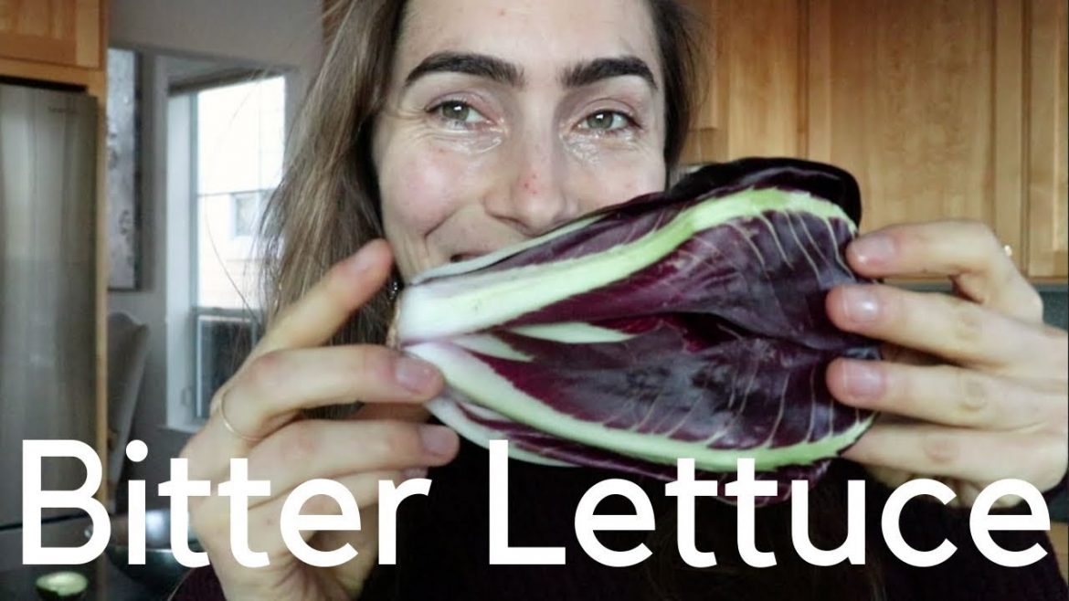 BITTER IS GOOD!  Amazing Vegan Salad Recipe with Chicories | Veganuary