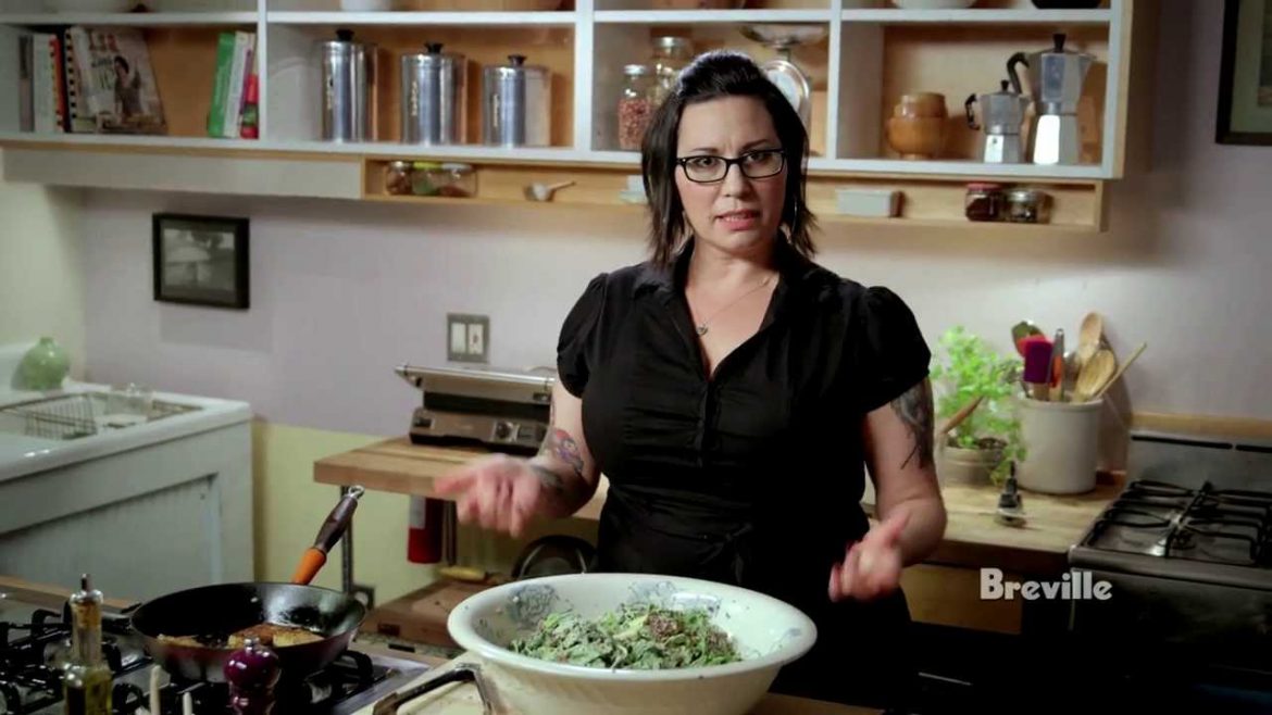 Breville Presents "Make It Vegan" Quinoa Caesar Salad: Isa Chandra Moskowitz