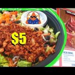 Costco Al Pastor Salad at the FOOD Court
