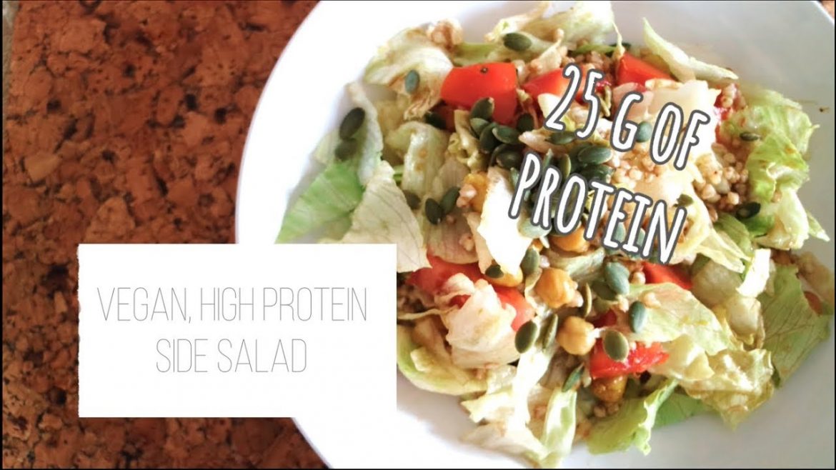Vegan, HIGH PROTEIN Side Salad