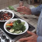 Vegan Salad -- Dr. Esselstyn -- "no oils,....No Oils.......NO OILS "