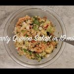 Tangy Quinoa Salad! Delicious and ready in 15 mins! Vegan/Vegetarian!