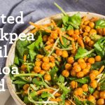 Roasted Chickpeas Quinoa Salad Bowl * Simple Easy Vegan Gluten-Free