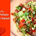SUMMER SALAD -  ROASTED POTATO VEGETABLE SALAD I Go vegan life