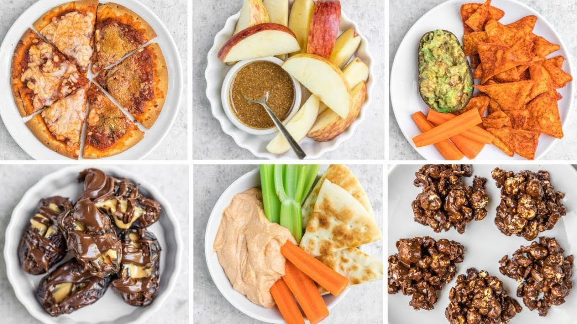 Easy 3-Ingredient Vegan Snacks for After School/Work