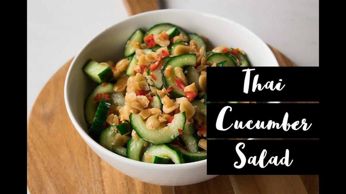 Thai Cucumber Salad | Vegan Recipe Video