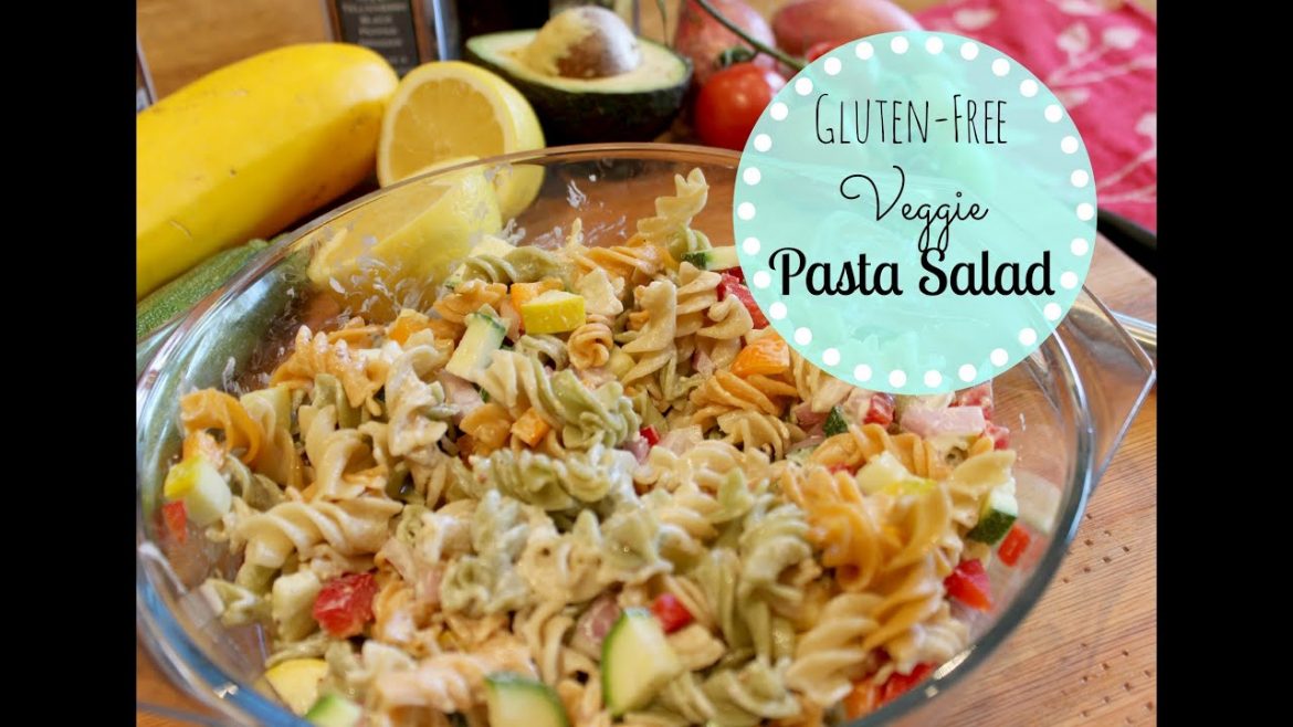 Back to School Lunch Ideas: Gluten Free Veggie Pasta Salad