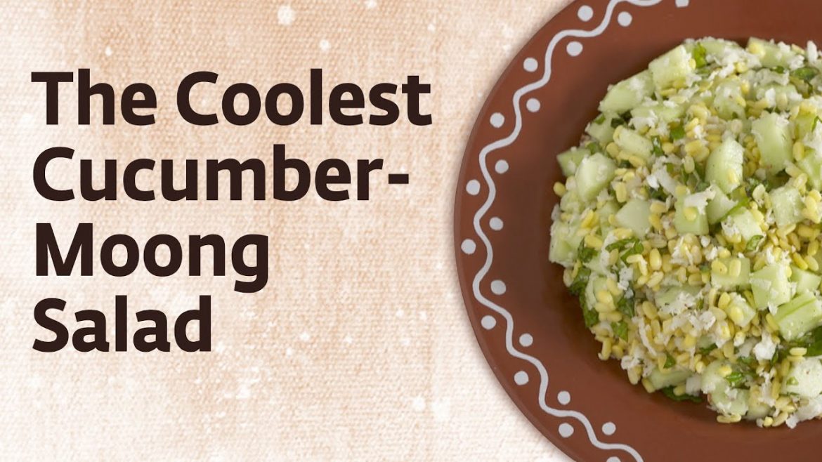 Cucumber-Moong Salad: For the Cool Ones!