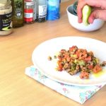 HEALTHY VEGAN RECIPE#HOW TO MAKE A SALAD WITH BLACK EYED PEAS