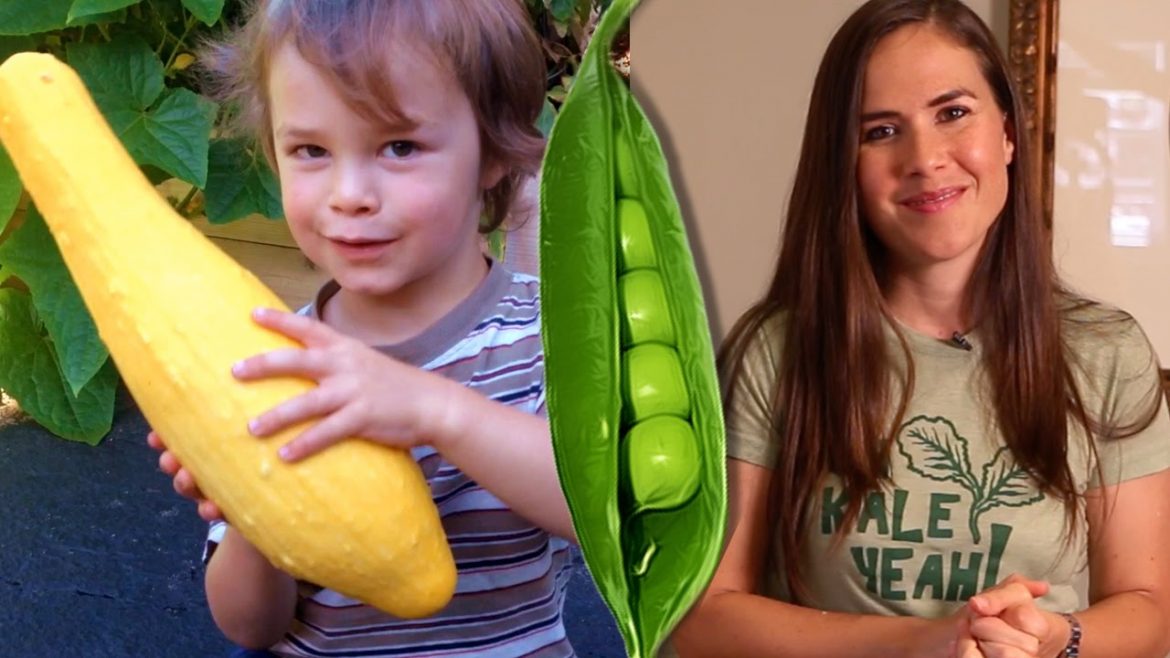 Tour Our Veggie Garden + Easy Salad Recipe