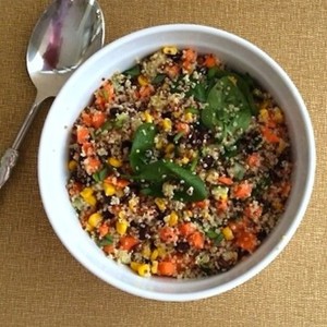 Warm Vegetable and Quinoa Salad