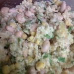 couscous, chicken and squash salad