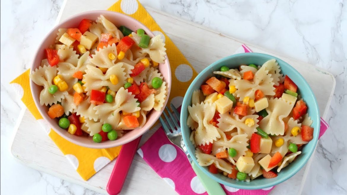 Easy Pasta Salad for Kids | 15 Minute Meal