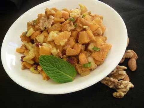 Healthy Sweet Potato Chaat – Indian Salad Recipe