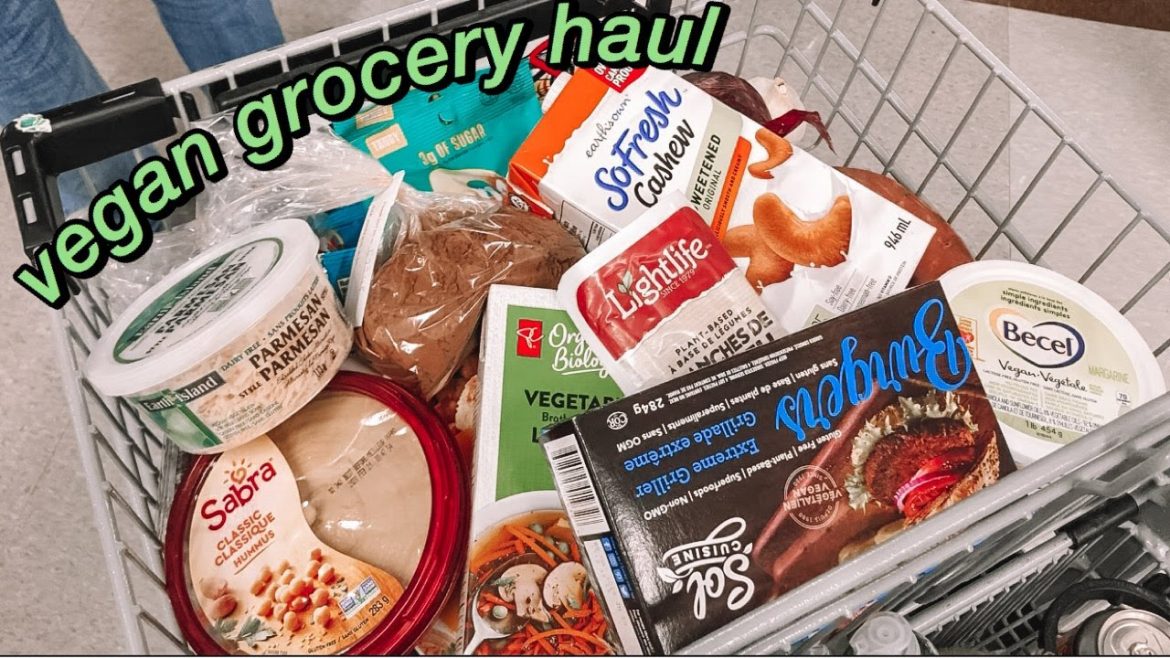VEGAN GROCERY HAUL | what vegans eat | yes it's more than salad