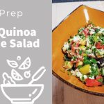 Meal Prep | Kale Quinoa Veggie Salad