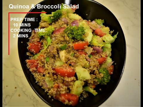 Quinoa and Broccoli Salad Recipe -SuperFood