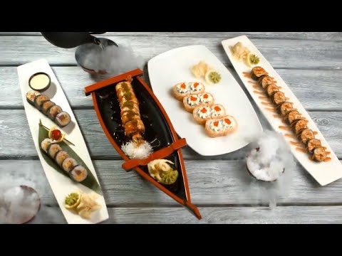 Sushi Rolls. How to Serve Sushi Rolls
