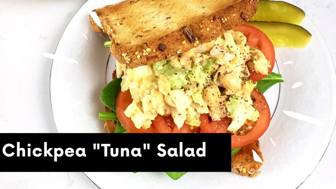 Chickpea "Tuna" Salad | Healthy, Easy & Versatile | Dairy-Free & Gluten-Free