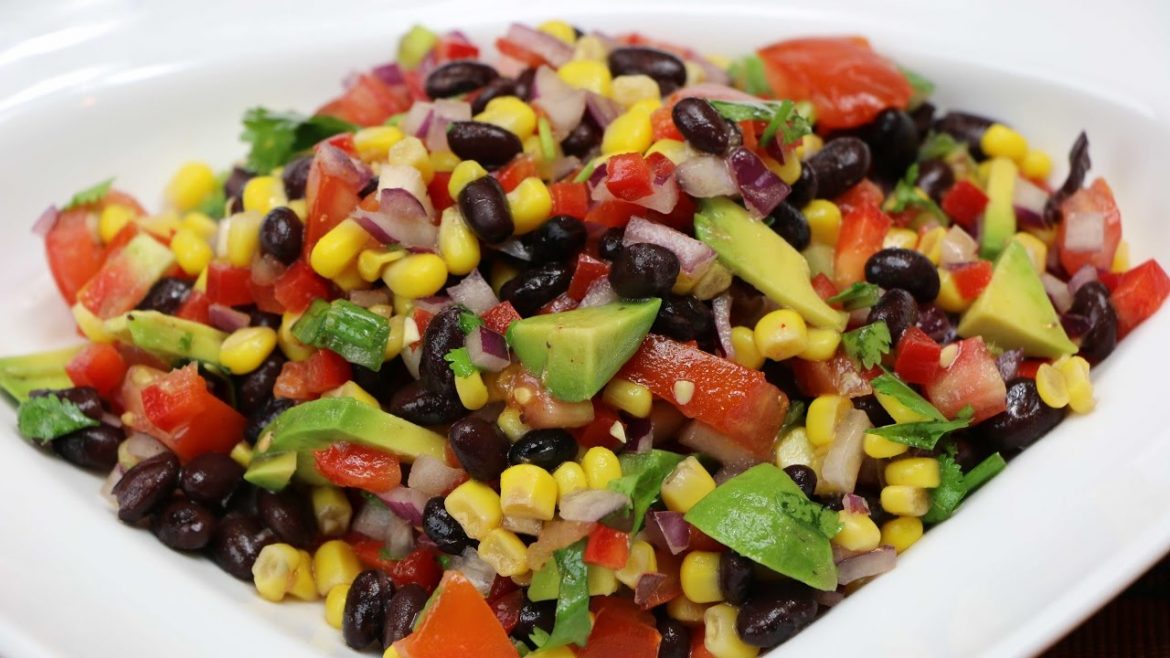 Black Bean Salad Recipe – How to Make a Black Bean Salad